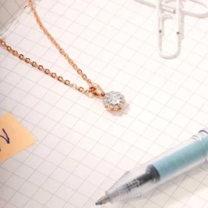 Flicker Chic Diamond Pendant by Avara Jewels – Best Jewellery Brand in India