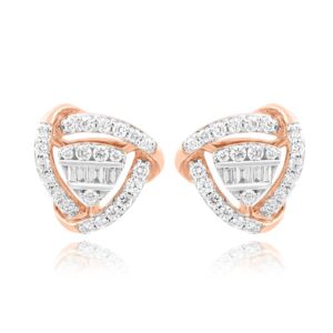 18KT Rose Gold Women Earrings by Avara Jewels – Best Jewellery Brand in India