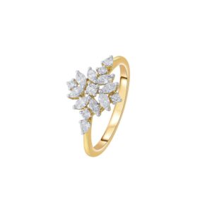 Traditional 18KT Yellow Gold Ring by Avara Jewels – Best Jewellery Brand in India